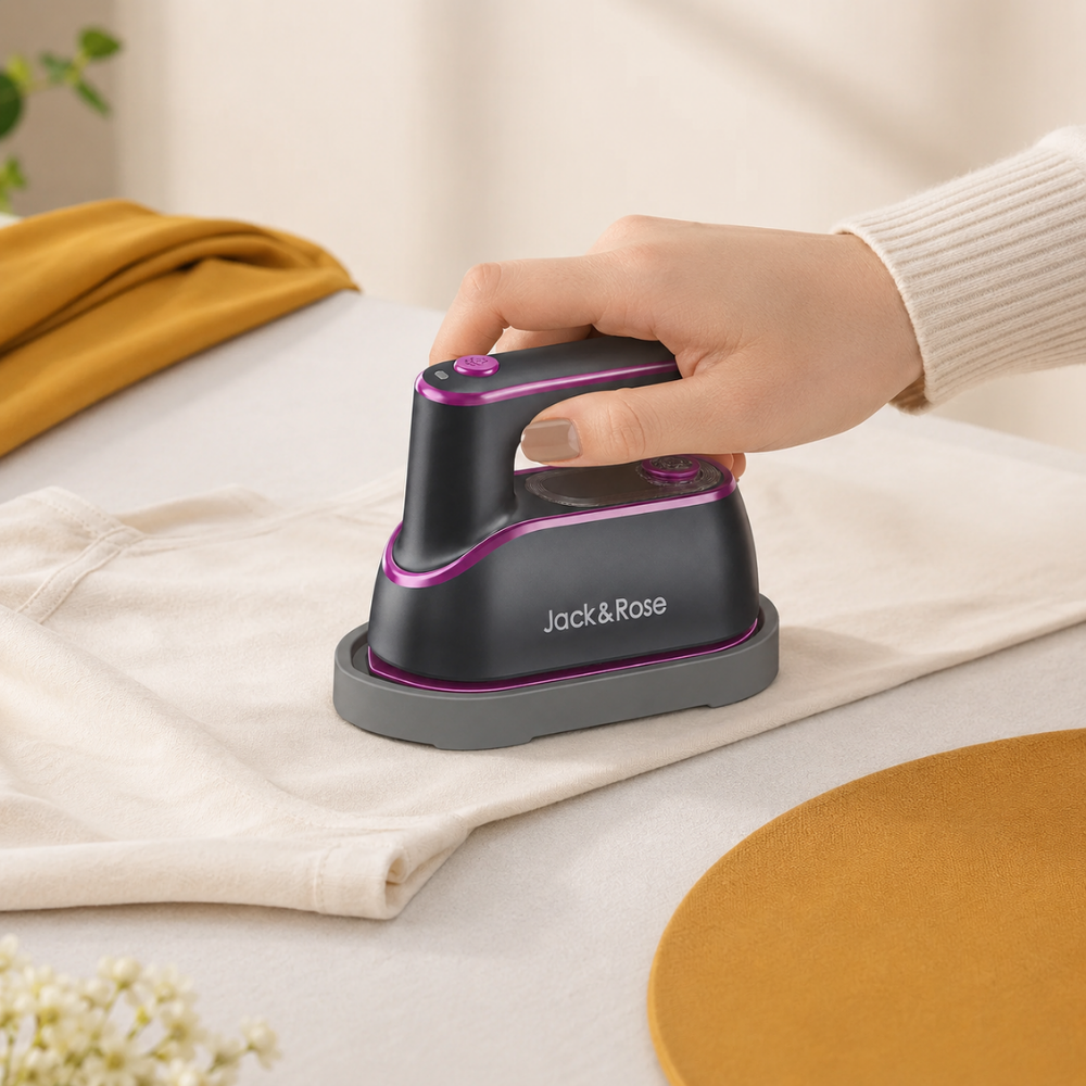 Electric Fabric Shaver & Lint Remover – Portable Clothes Fuzz Trimmer